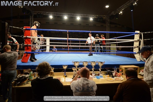 2013-11-16 Vigevano - Born to Fight 4055 Davide Frau-Marouan El Soussi - K1